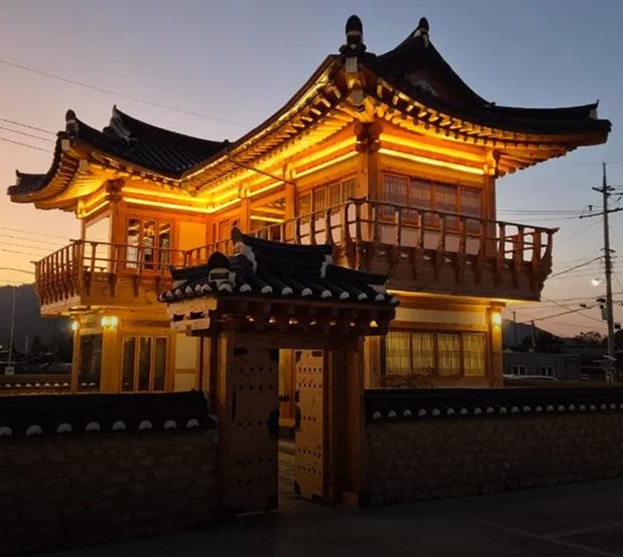 Ночь в ханок-отеле