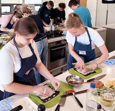 мастер-класс
по изготовлению
корейской еды