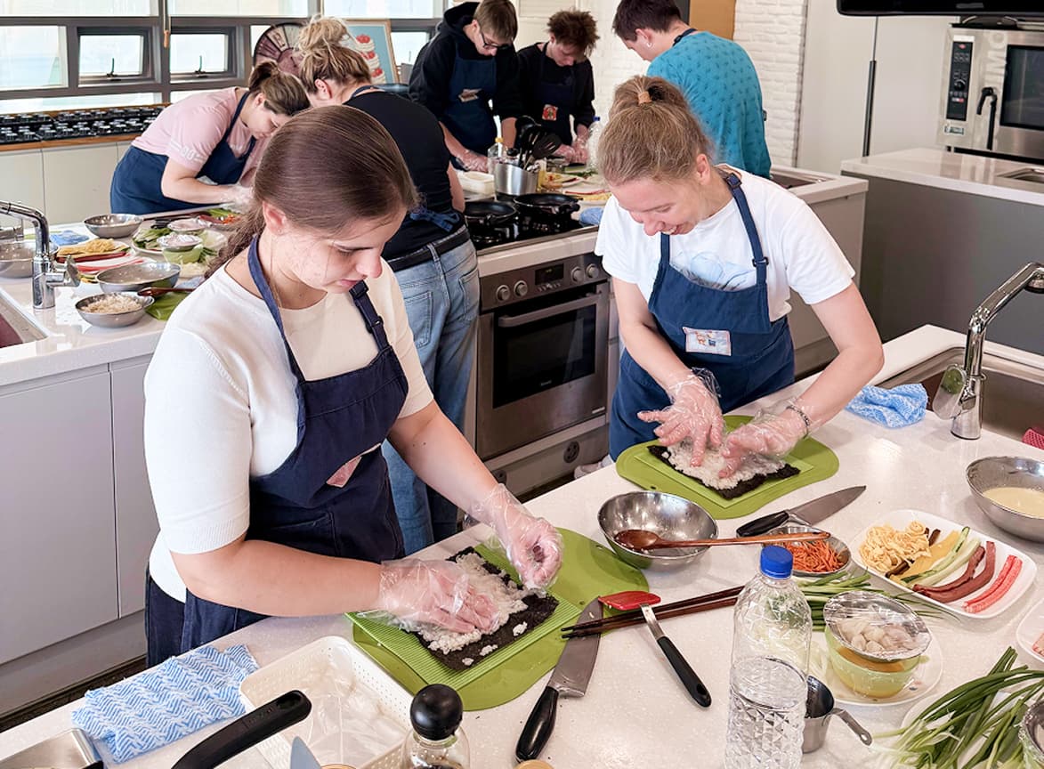 мастер-класс 
 по изготовлению 
 корейской еды
